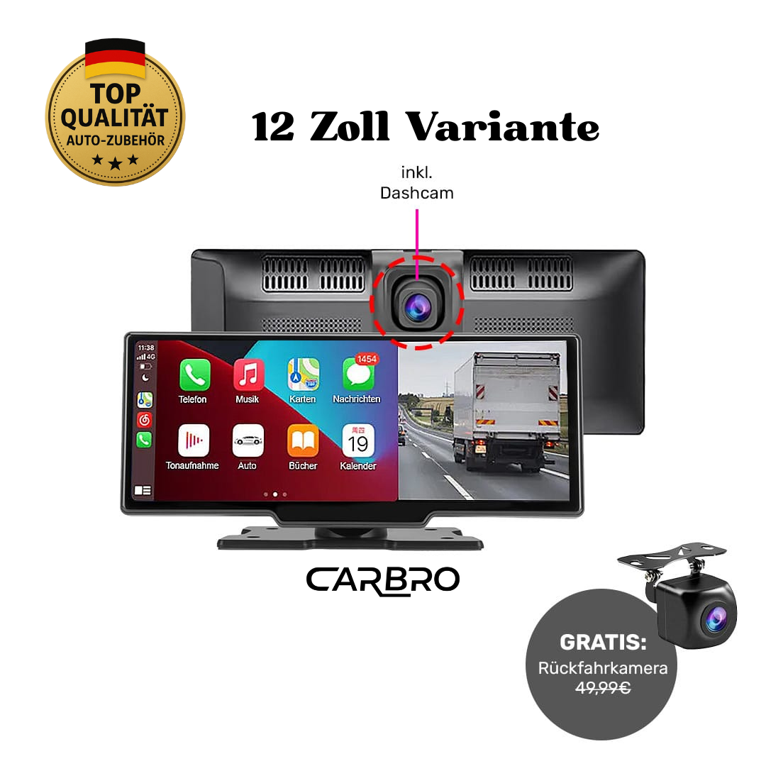 CarBro - Einfache CarPlay-Installation mit speziellen Klebestreifen