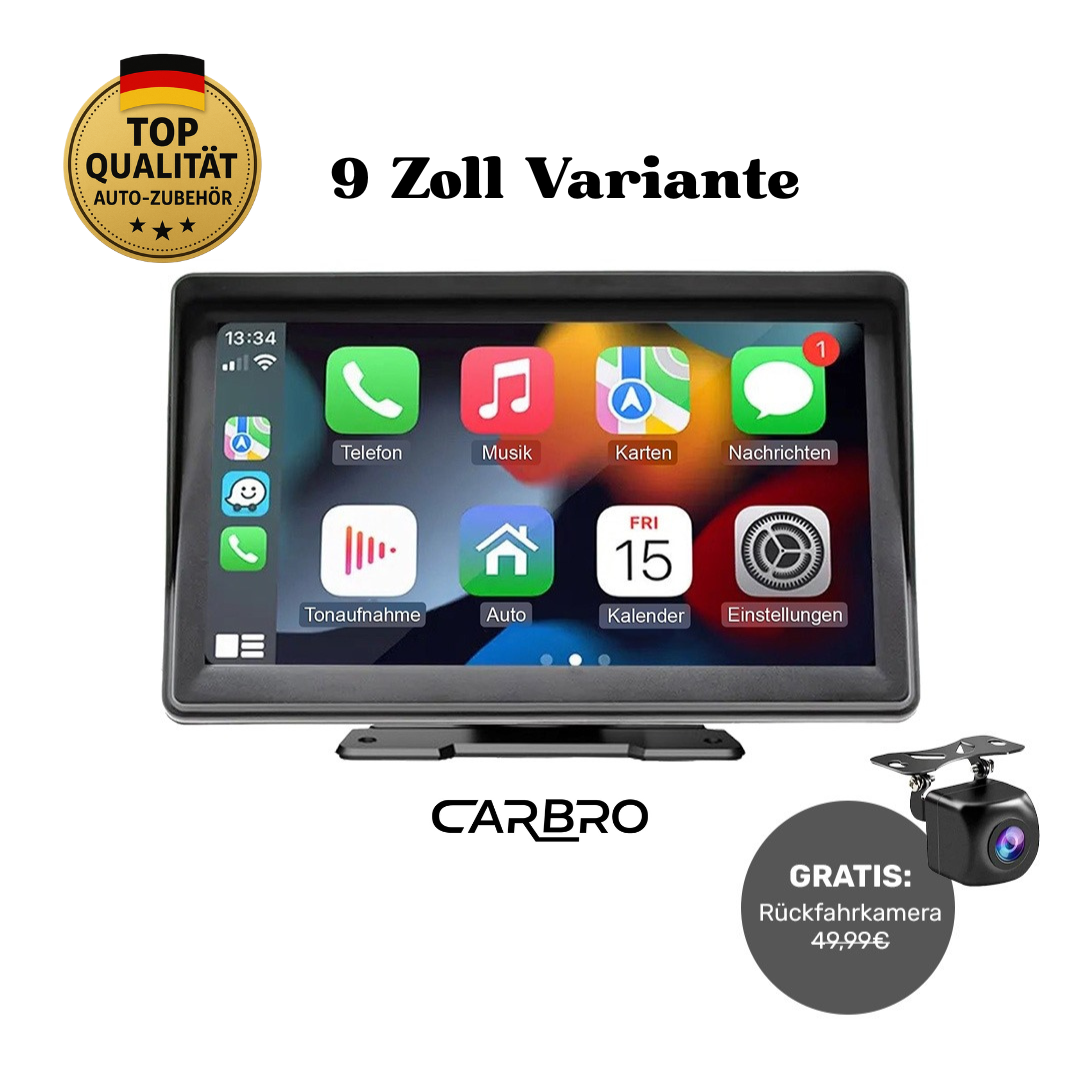 CarBro - Einfache CarPlay-Installation mit speziellen Klebestreifen